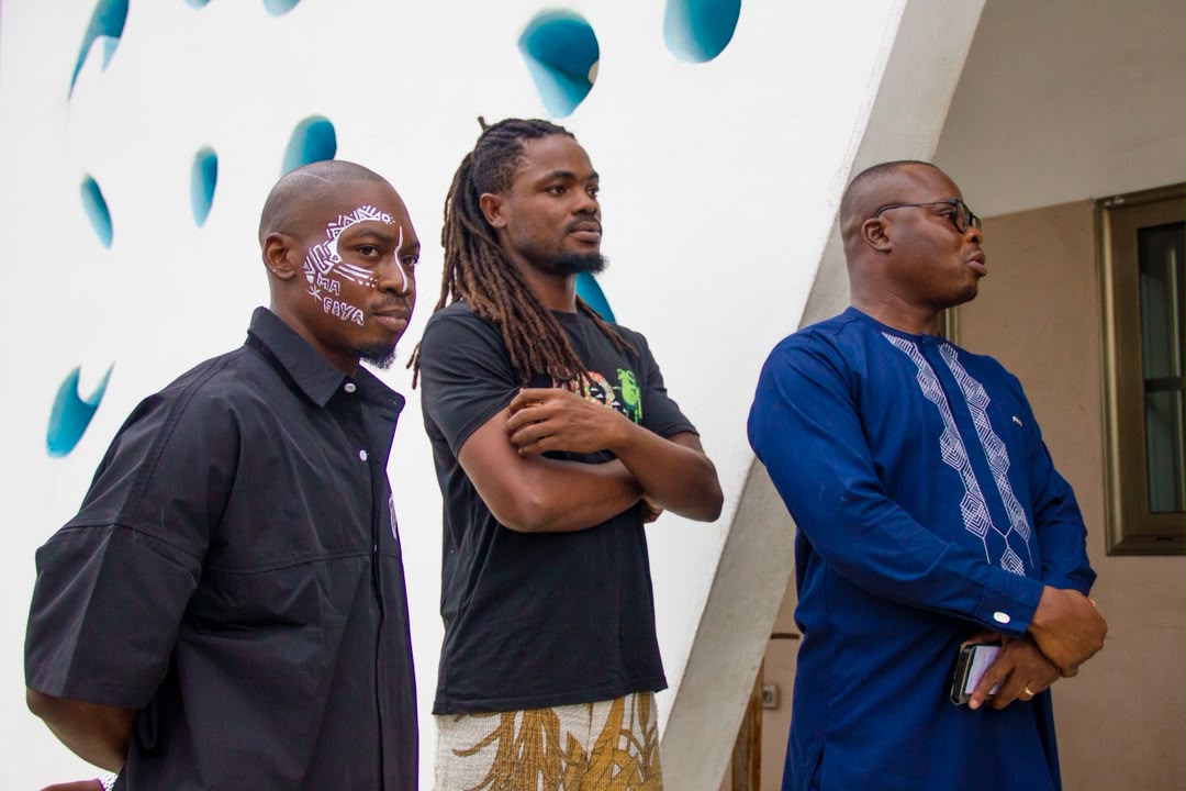 GBEDO et Ismail Alao Osseni lors de l'atelier Mafaya